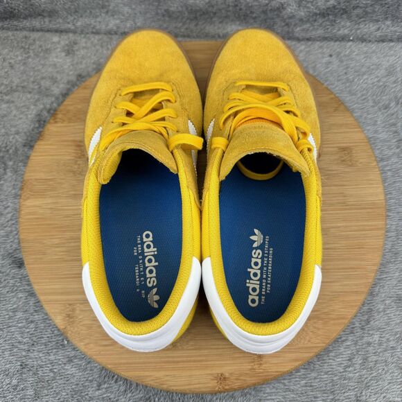Adidas Originals Shoes Mens Size 11 Yellow Canvas Gum Skate Sneakers IE3131 main image 8